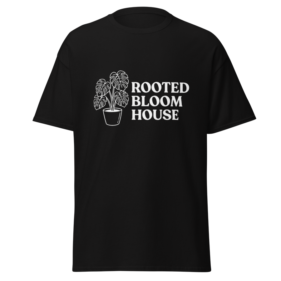 Unisex Rooted Bloom House Monstera tee